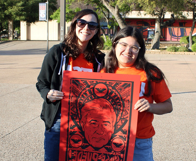 Roadrunners join San Antonio community in honor of César Chávez today